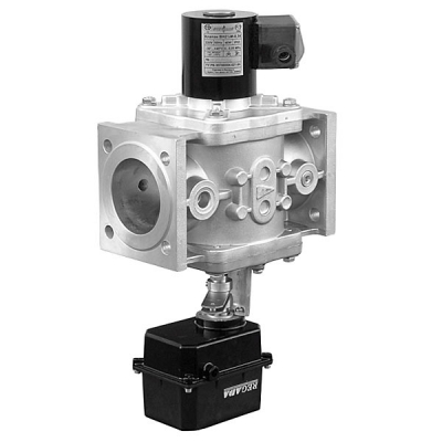 Клапаны электромагнитные двухпозиционные серии ВН с электромеханическим регулятором расхода